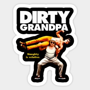 Dirty Grandpa Movie Sticker